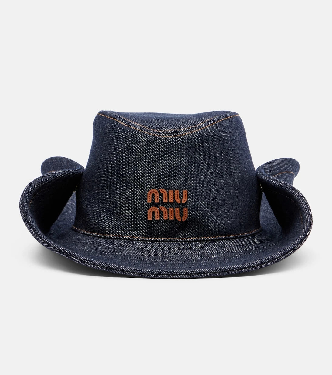Miu Miu - Denim cowboy hat