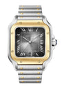 Yellow Gold and Stainless Steel Santos de Cartier Watch 39.8mm