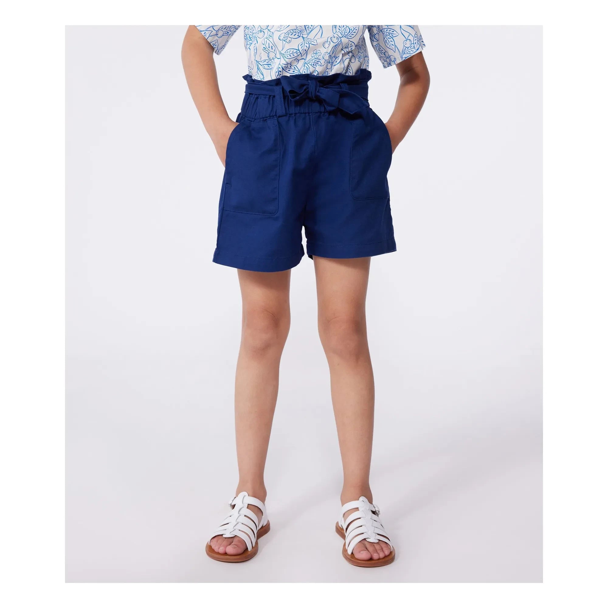 Petit Bateau - Blake Organic Cotton Shorts | Navy blue