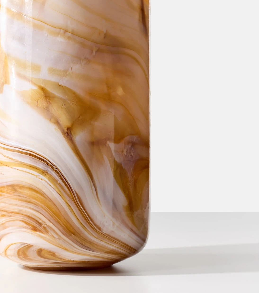 Polspotten - Marbled Large glass vase