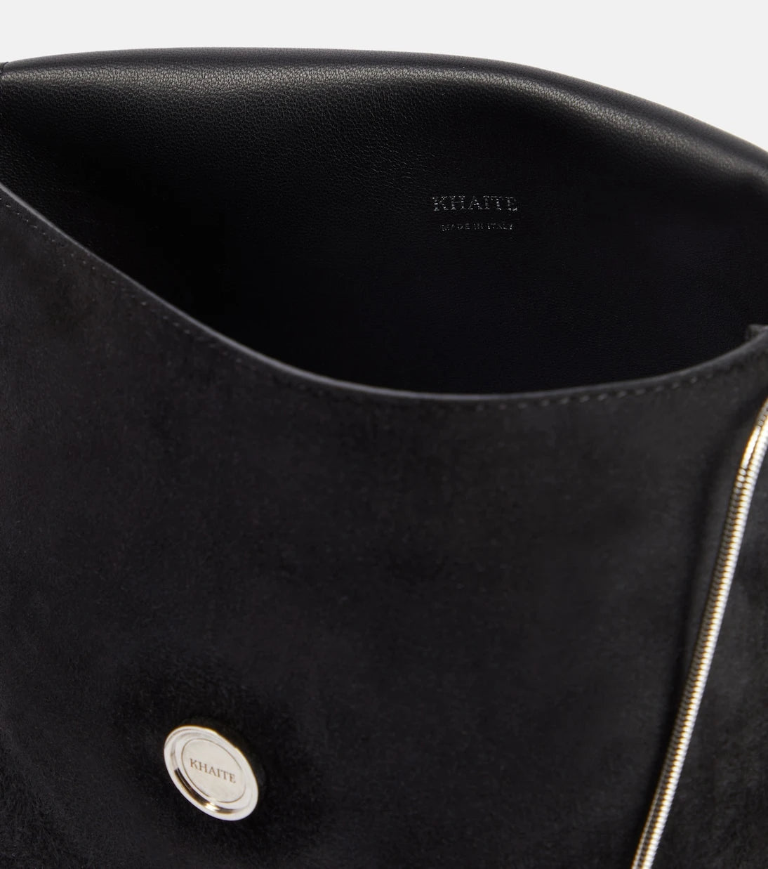Khaite - Bobbi suede shoulder bag