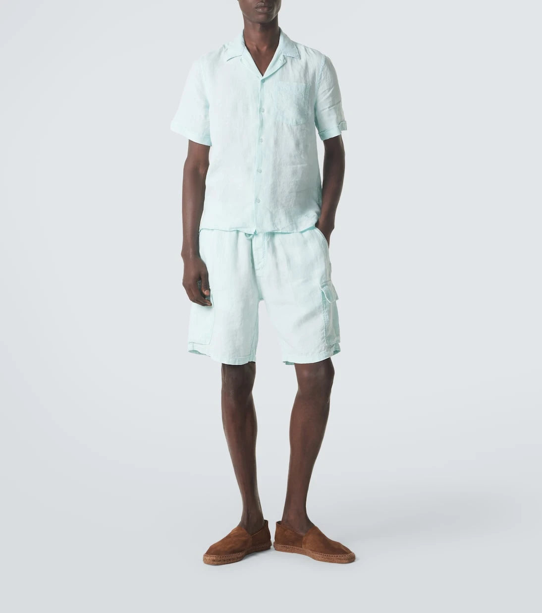 Vilebrequin - Linen cargo shorts
