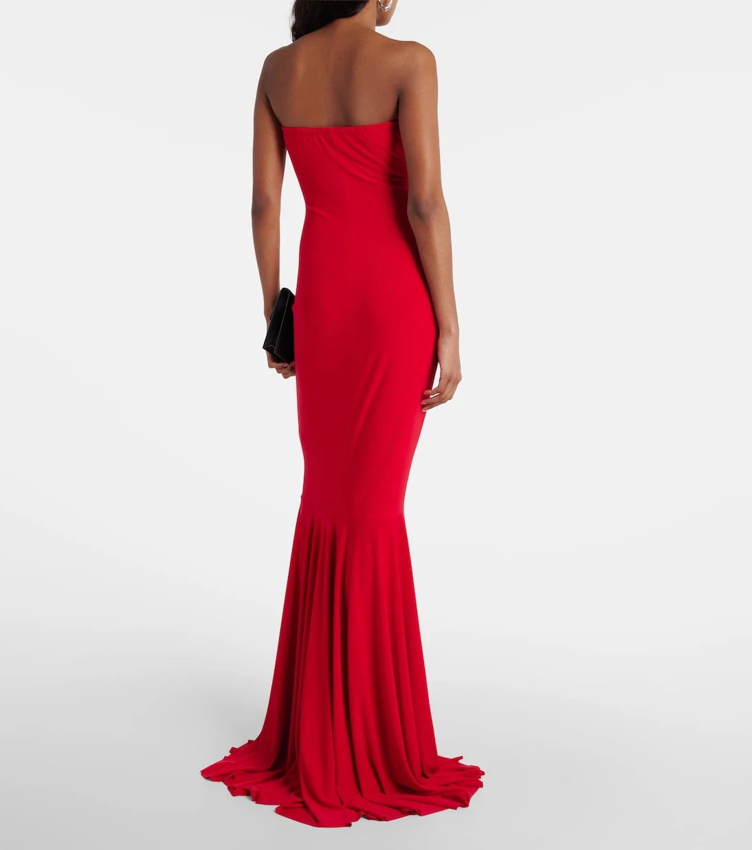Norma Kamali - Ruched strapless gown