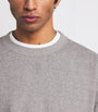 Grey Cotton Smooth Soft Sweatshirt