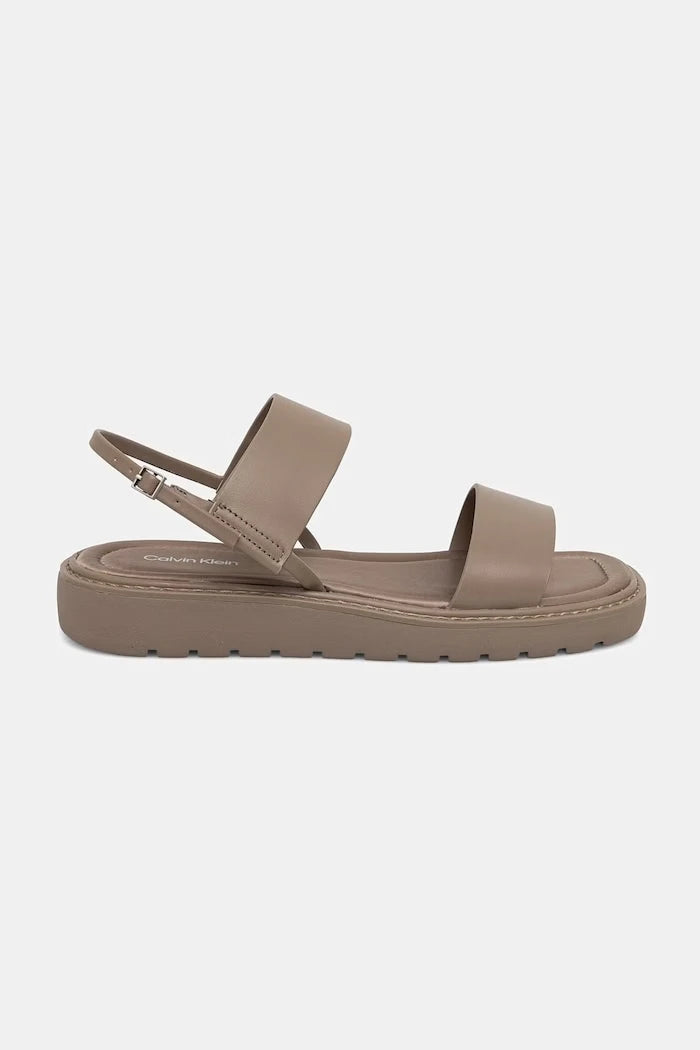 Calvin Klein сандали дамски SQ MOLDED SANDAL SLIN LTH