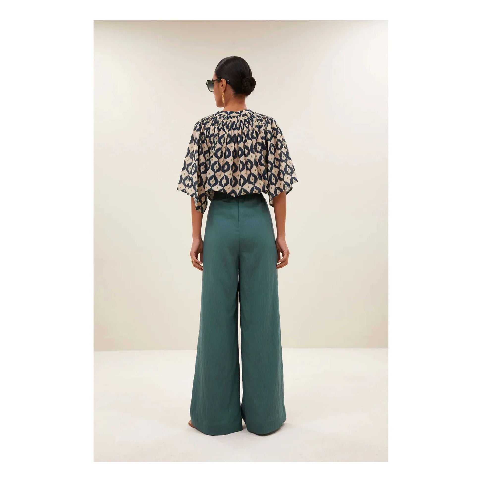 By Bar - Celin Striped Pants | Green