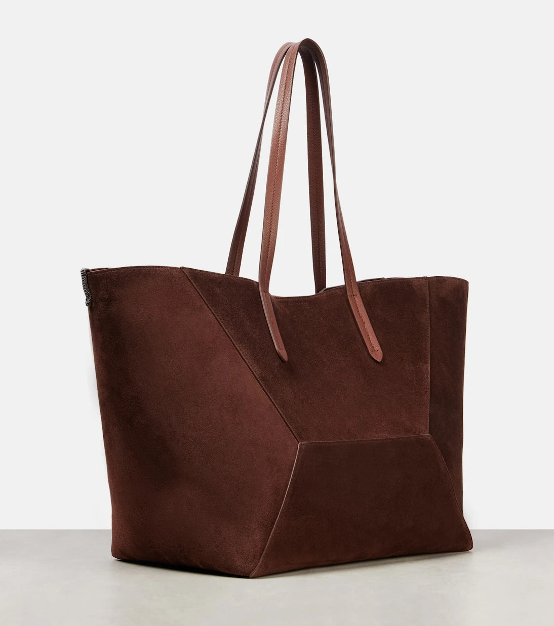 Brunello Cucinelli - BC Duo Large suede tote bag