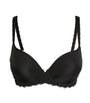 Black Raffine Contour Bra