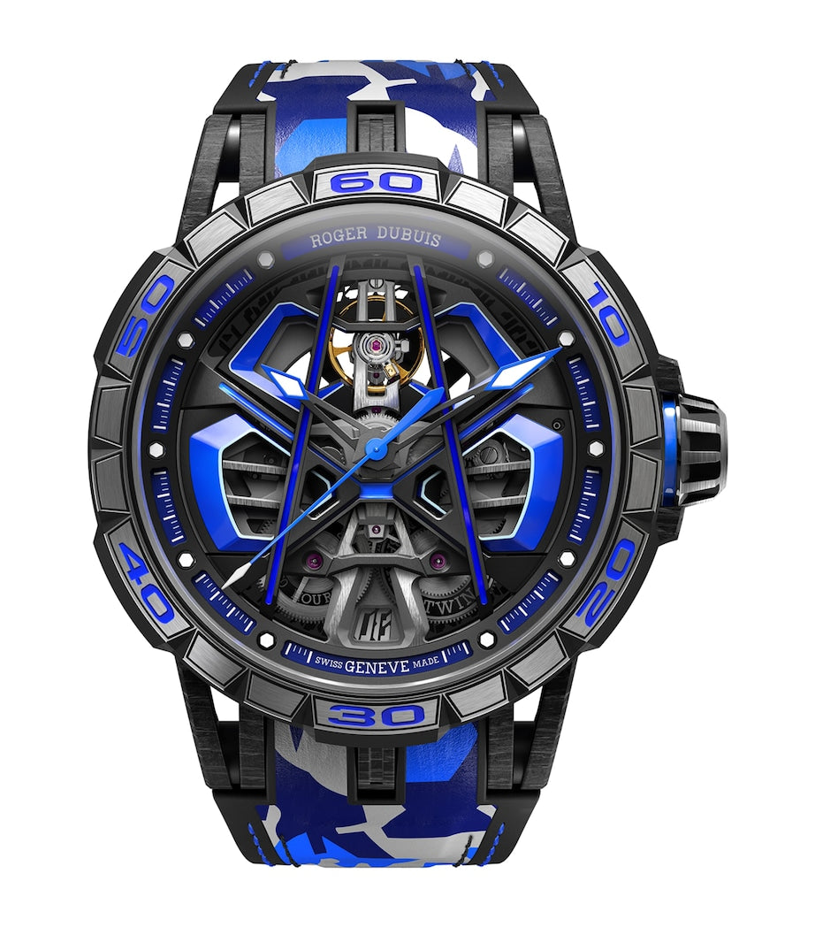 Roger Dubuis Carbon Excalibur Spider Huracan Sterrato MB Watch 45mm