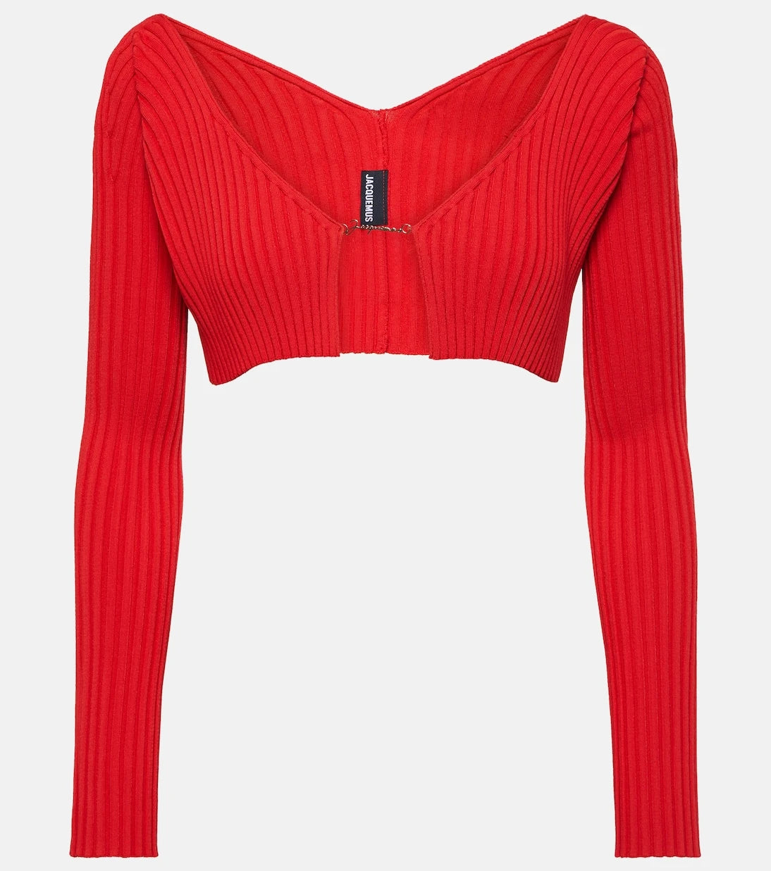 Jacquemus - La Maille Pralù cropped cardigan