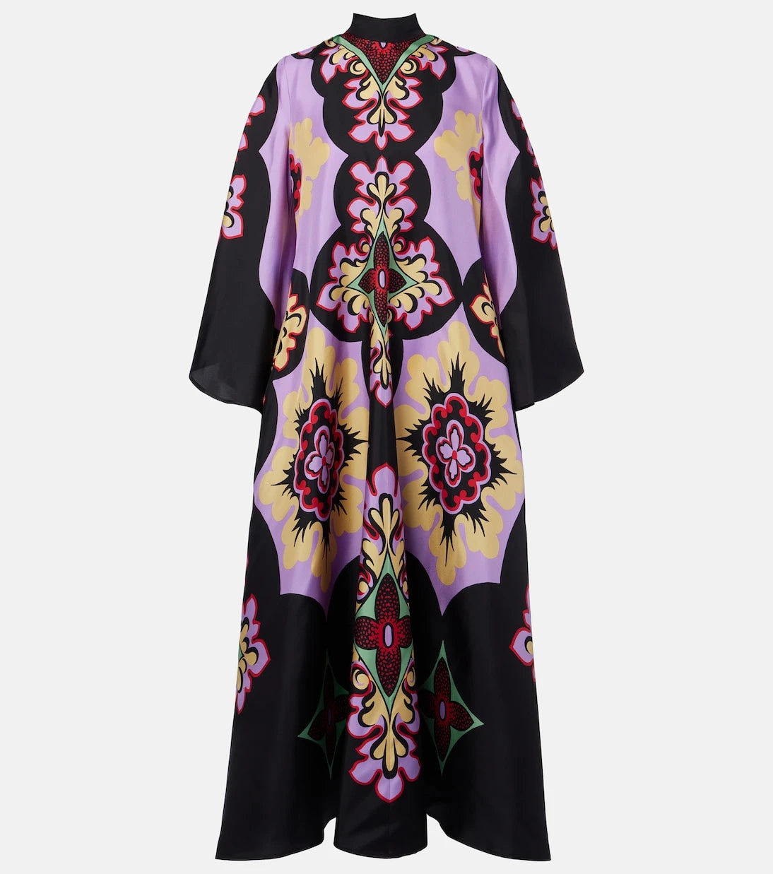 La DoubleJ - Palazzo Placée silk twill maxi dress
