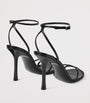 Jimmy Choo Black 1998 Leo 100 Leather Heeled Sandals