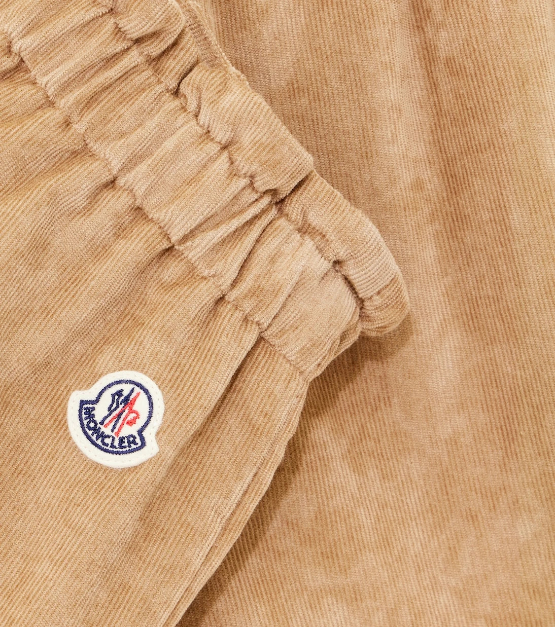 Moncler Enfant - Logo corduroy shorts