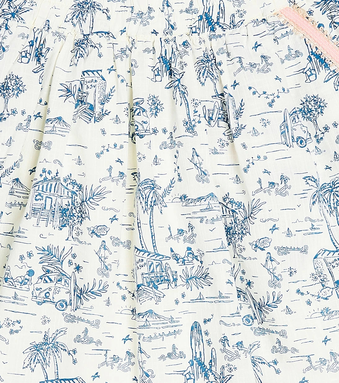 Scotch & Soda Kids - Printed cotton skirt