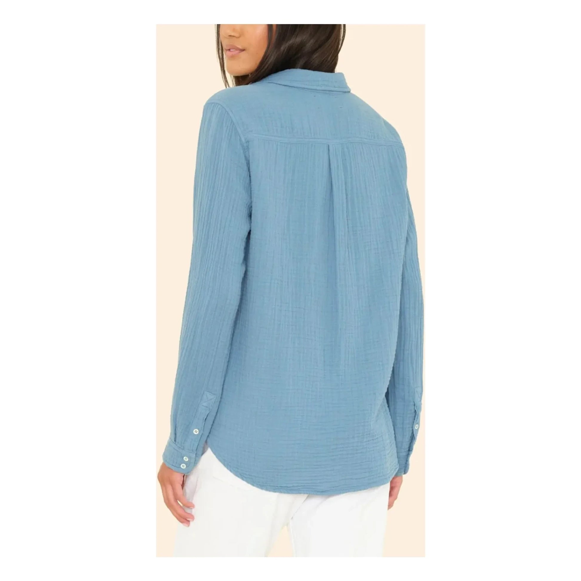 Xirena - Scout shirt | Peacock blue