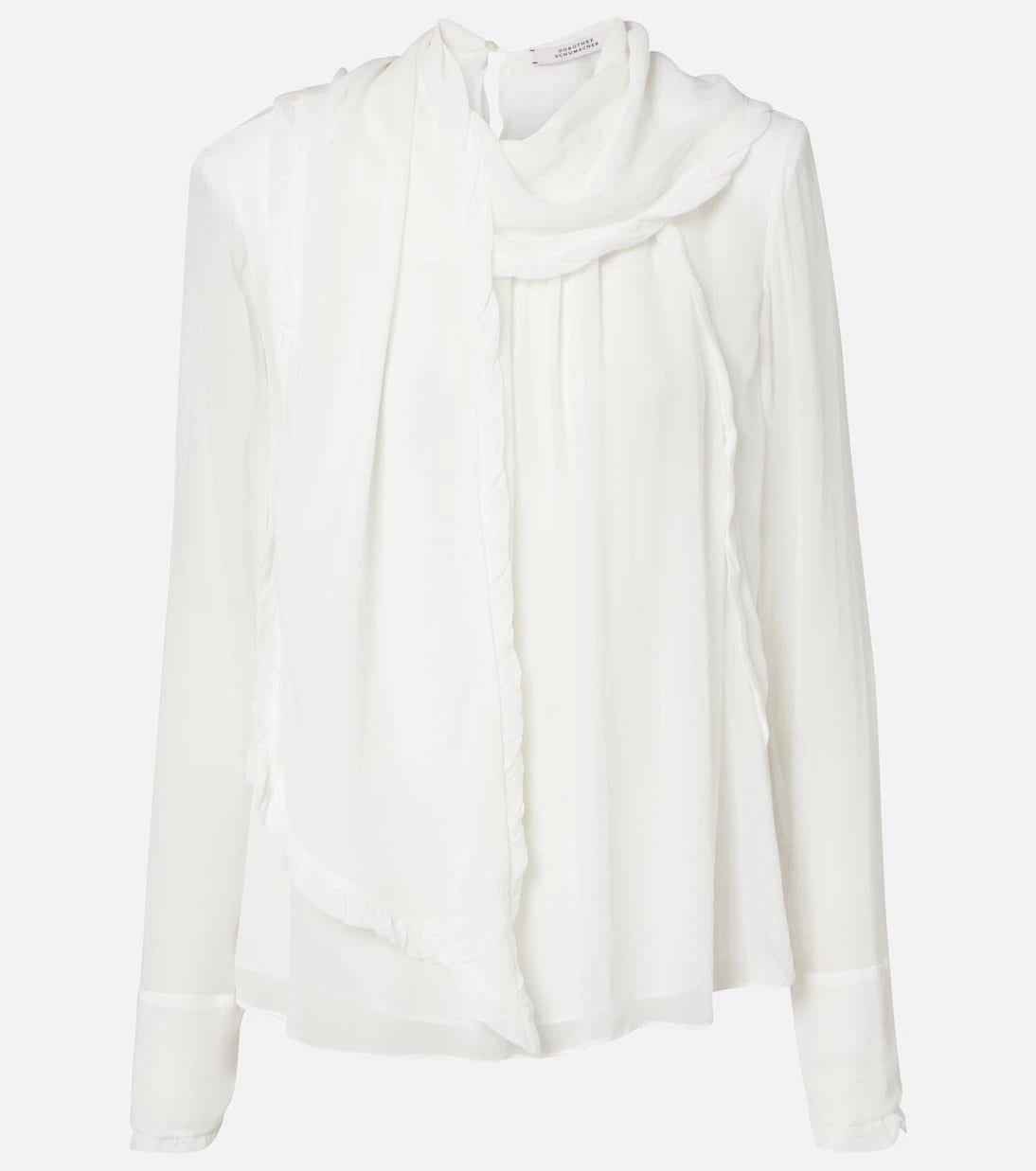 Dorothee Schumacher - Sheer Twist georgette blouse