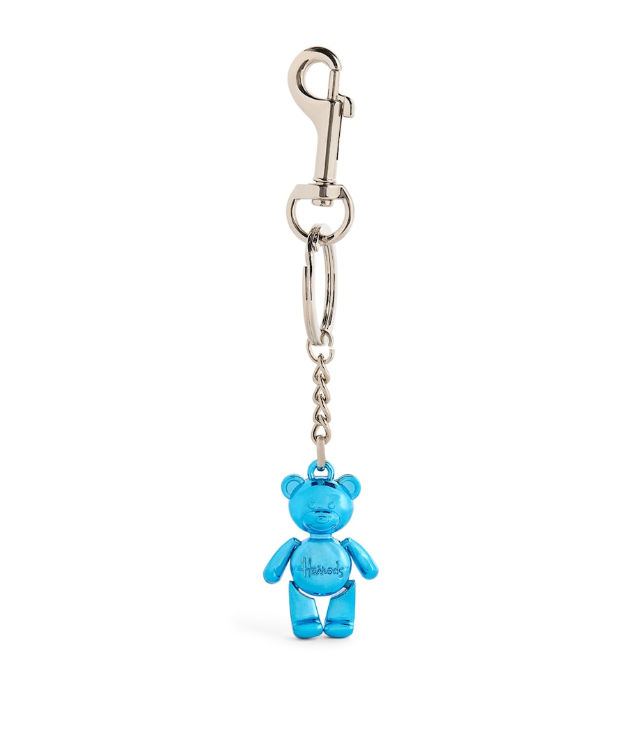 Blue Jointed Bear Keyring