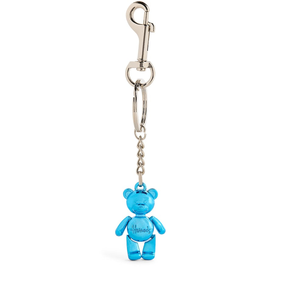Blue Jointed Bear Keyring