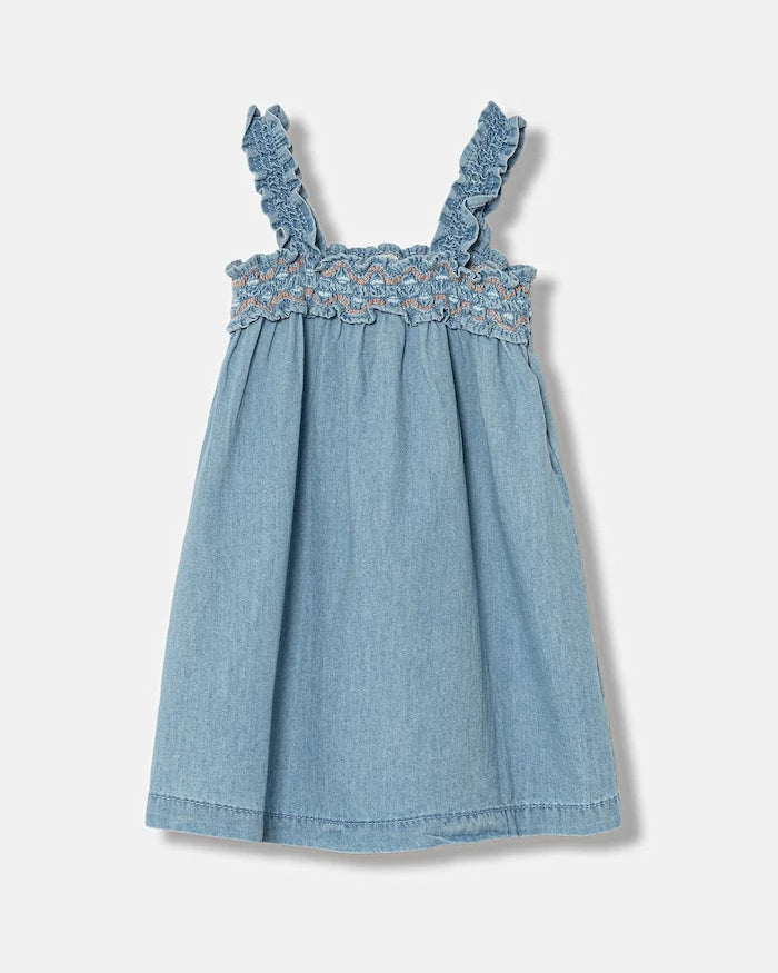 United Colors of Benetton denim elbise