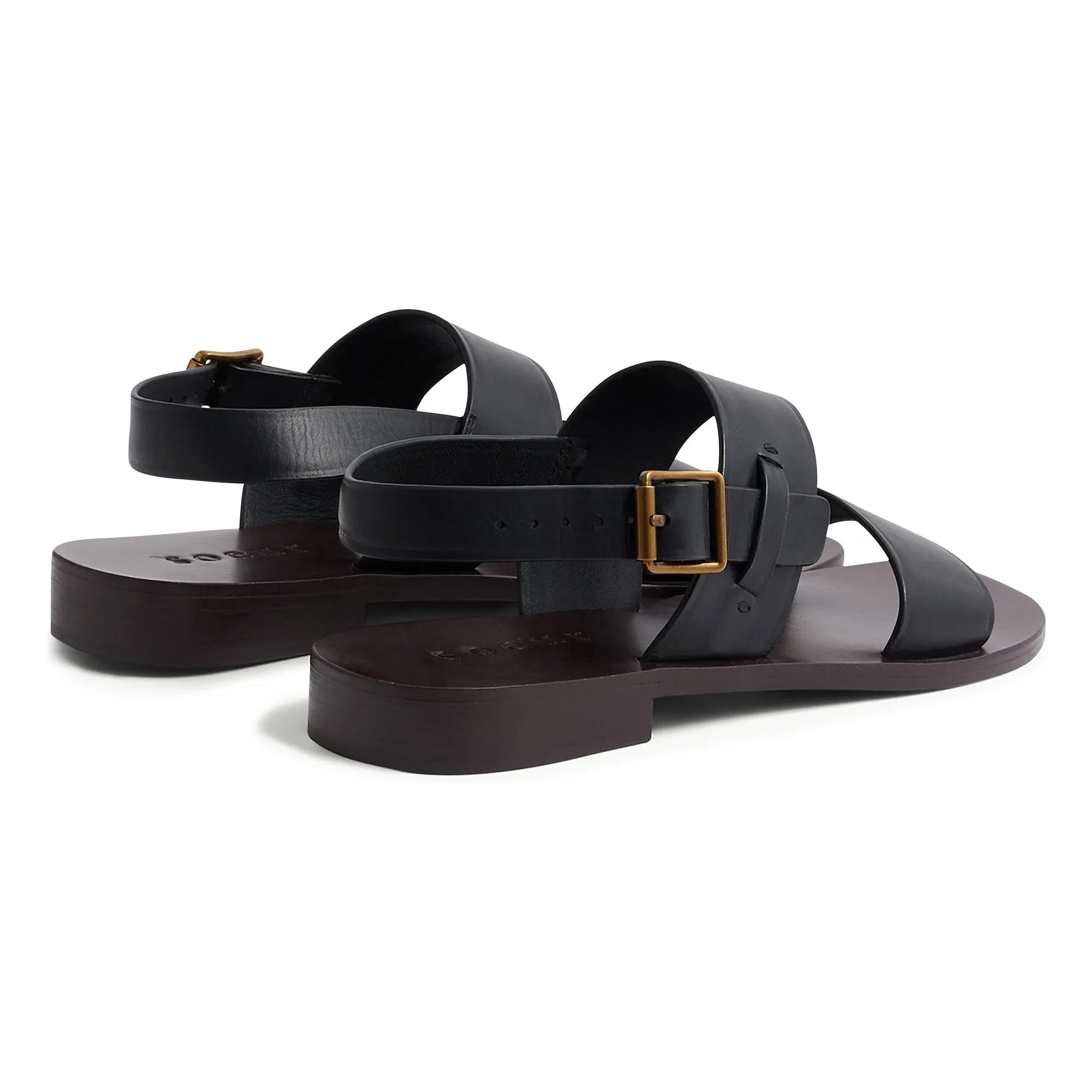 Soeur - Douglas Leather Sandals | Black