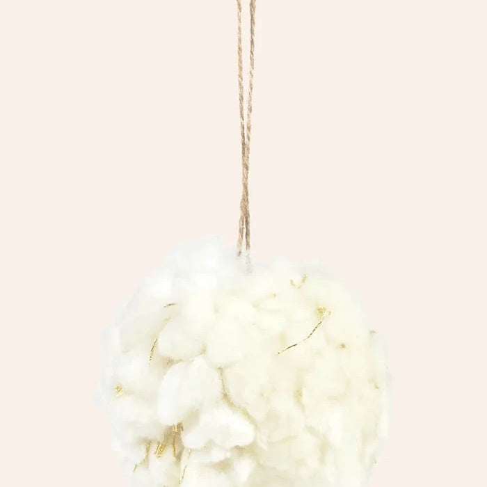 Украса за елха Calma House Flock Flakes 8 cm