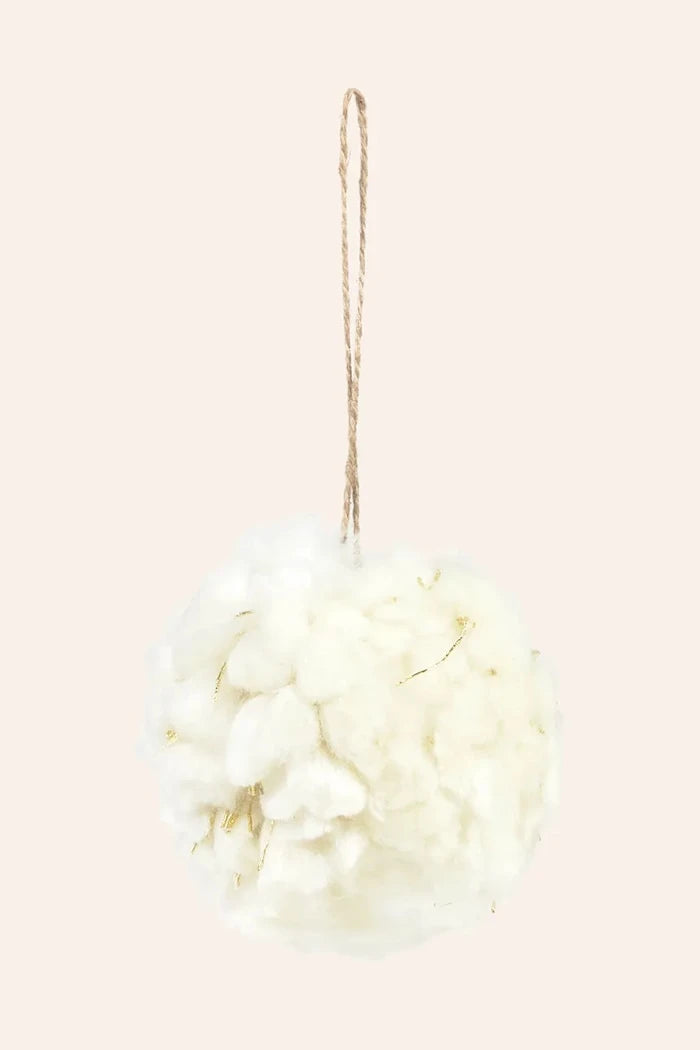 Украса за елха Calma House Flock Flakes 8 cm