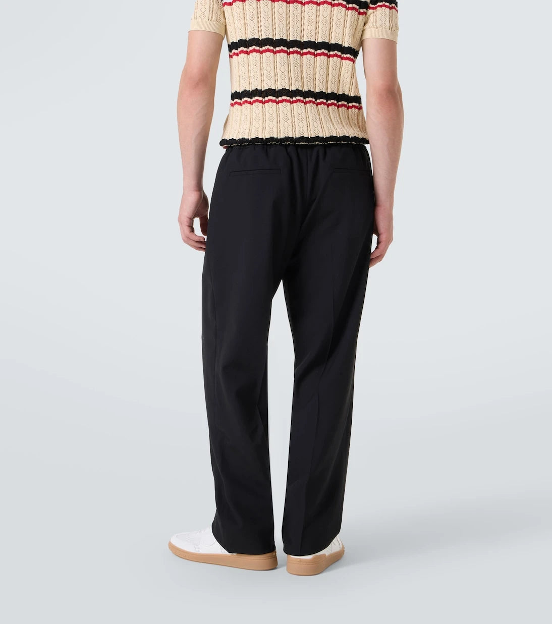 Valentino - Virgin wool straight pants