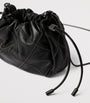 Mini Leather Mellow Bucket Bag