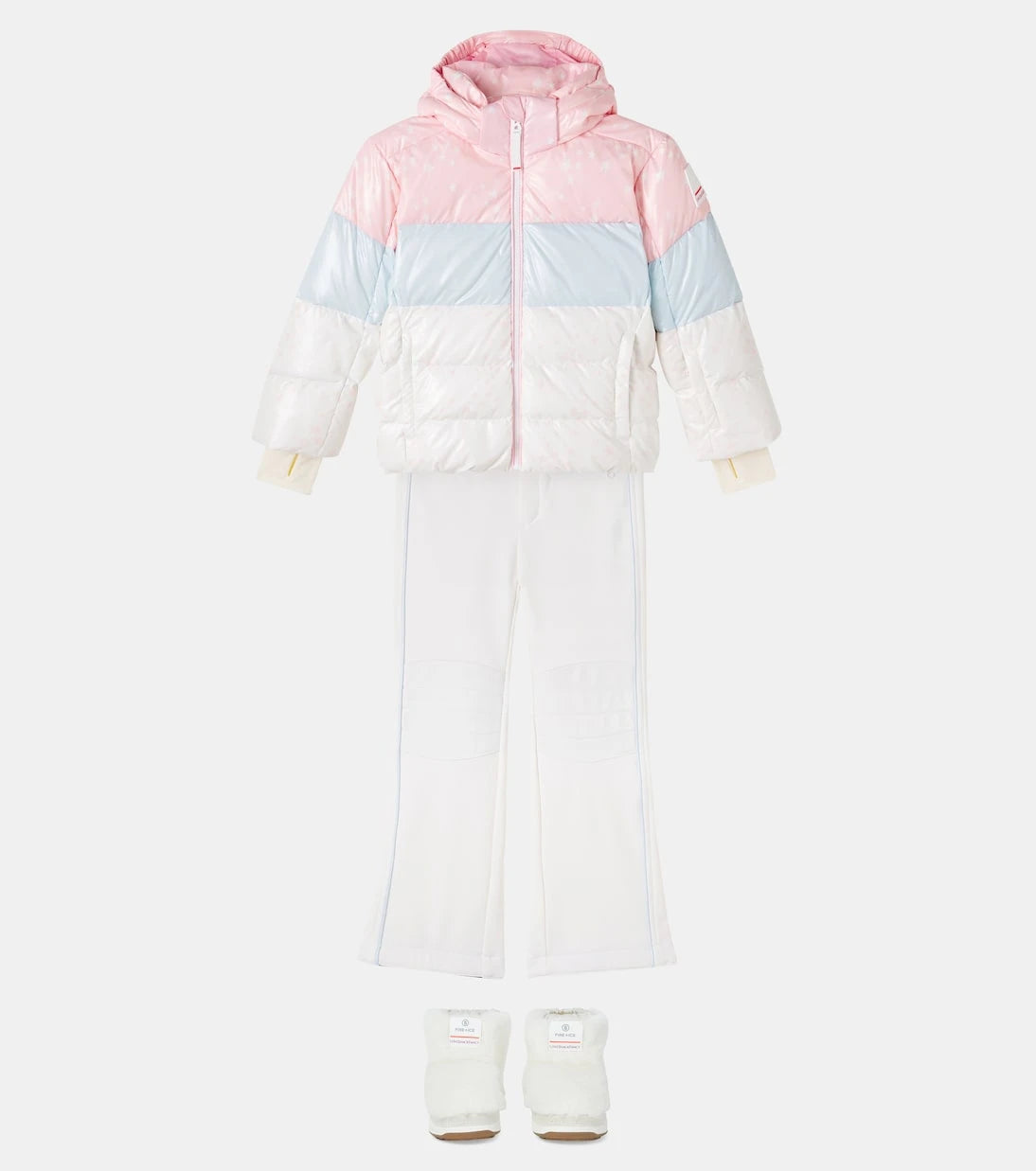 Bogner Kids - x LoveShackFancy Franzi down ski jacket