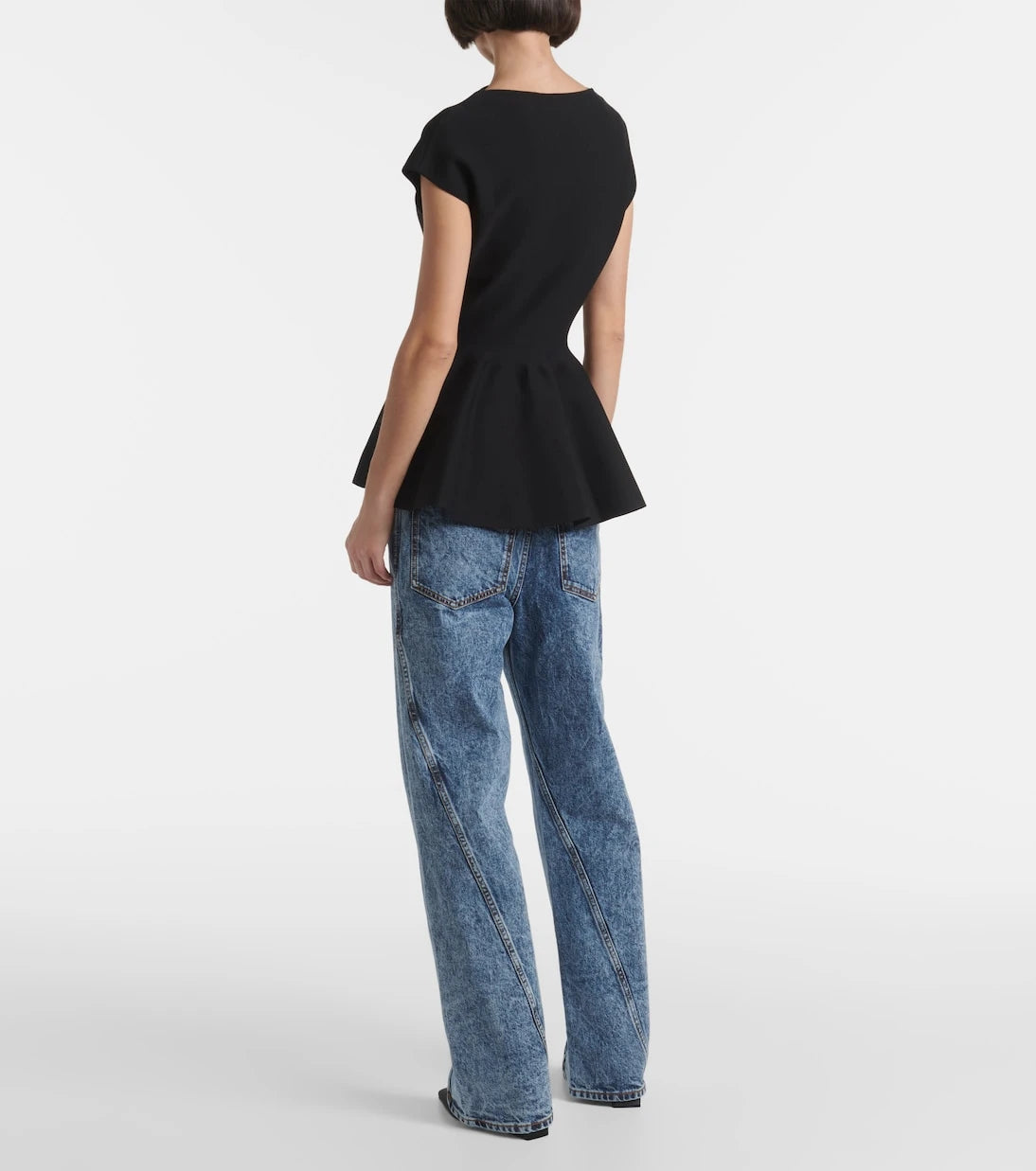 Alaïa - Peplum top