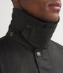 Barbour Black Waxed Ashby Jacket