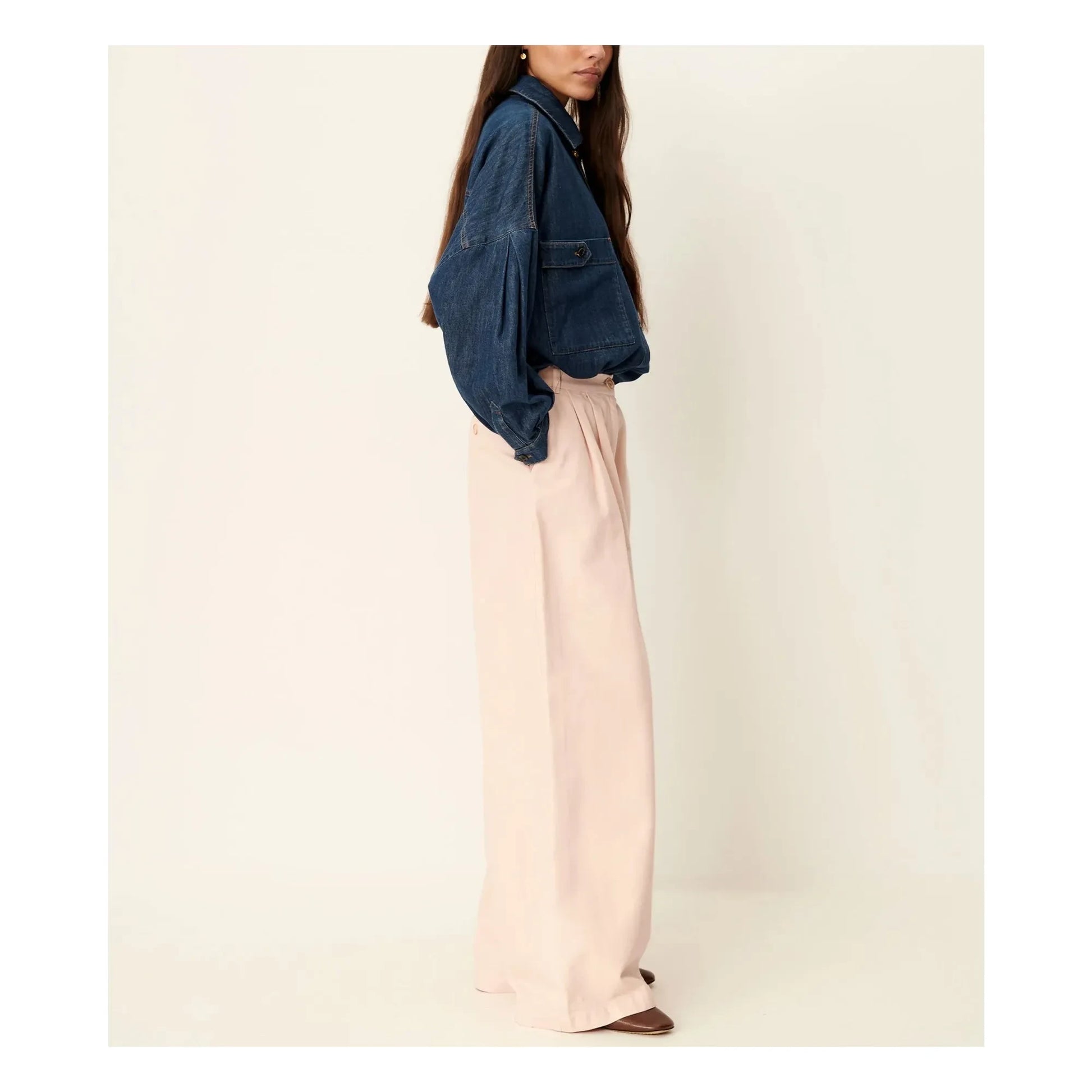 Sessùn - Tamayo cotton pants | Pale Pink