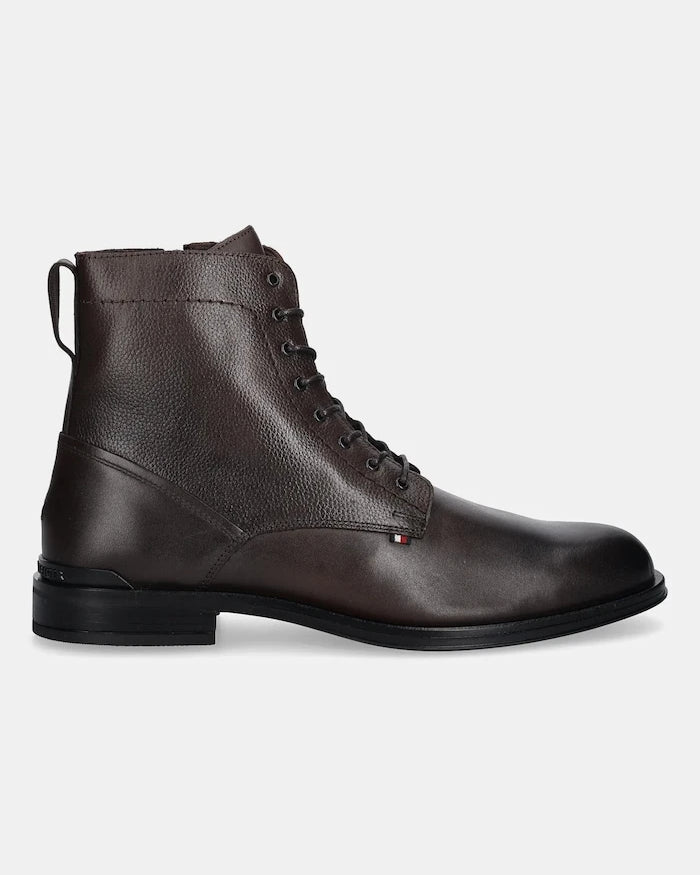Tommy Hilfiger CORPORATE HILFIGER LTH ZIP BOOT Deri Bot