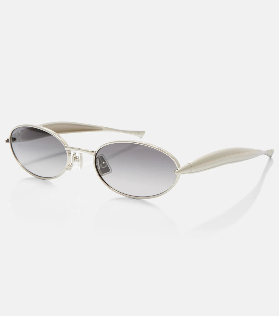 Bottega Veneta - Sardine oval sunglasses