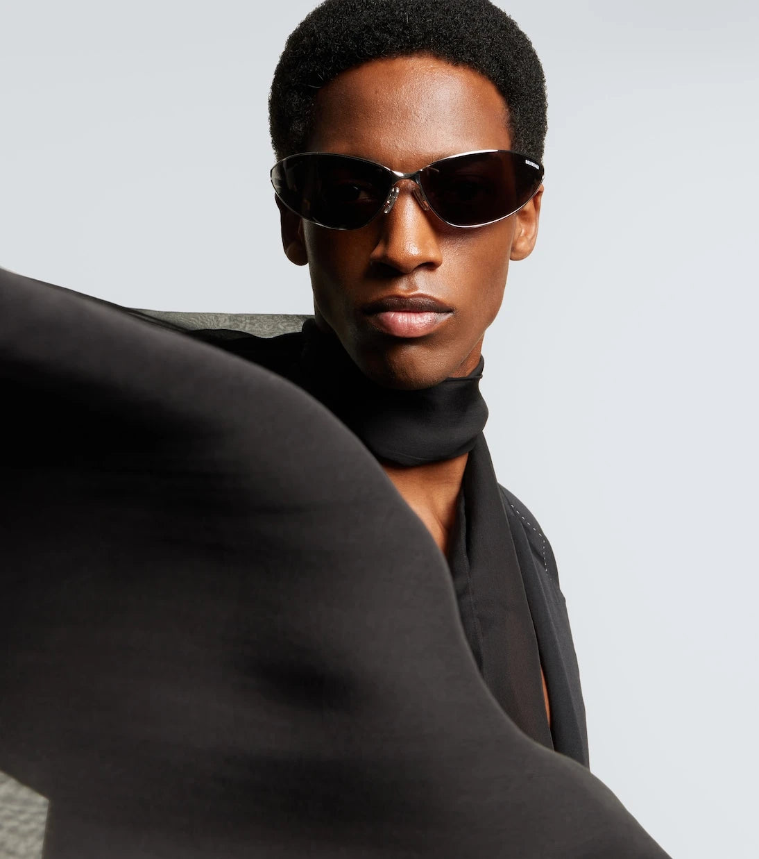 Balenciaga - Razor cat-eye sunglasses