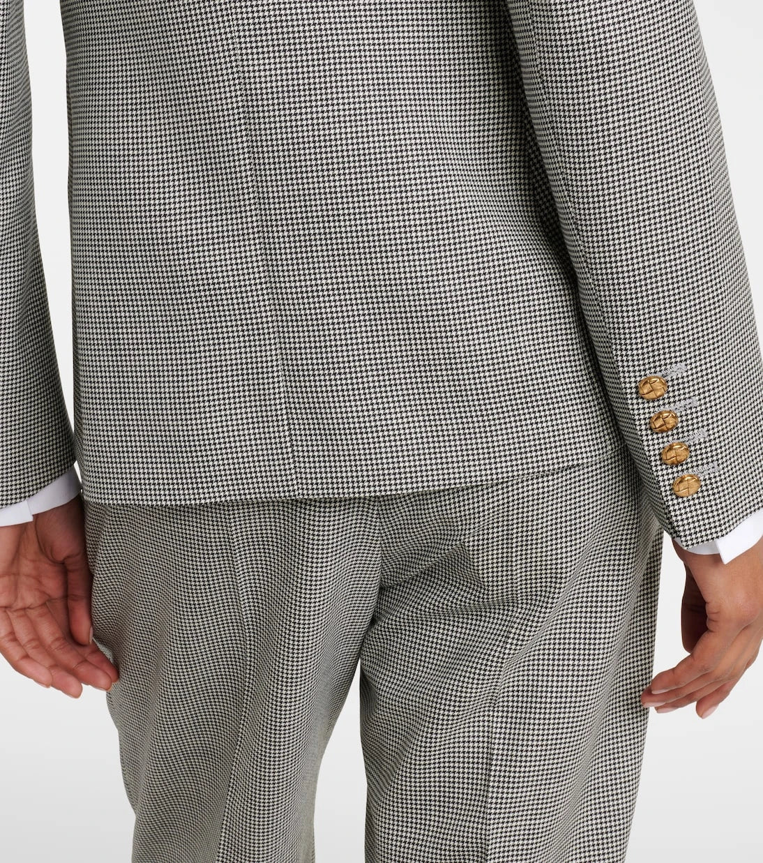 Blazé Milano - Charmer ekose saf yün blazer