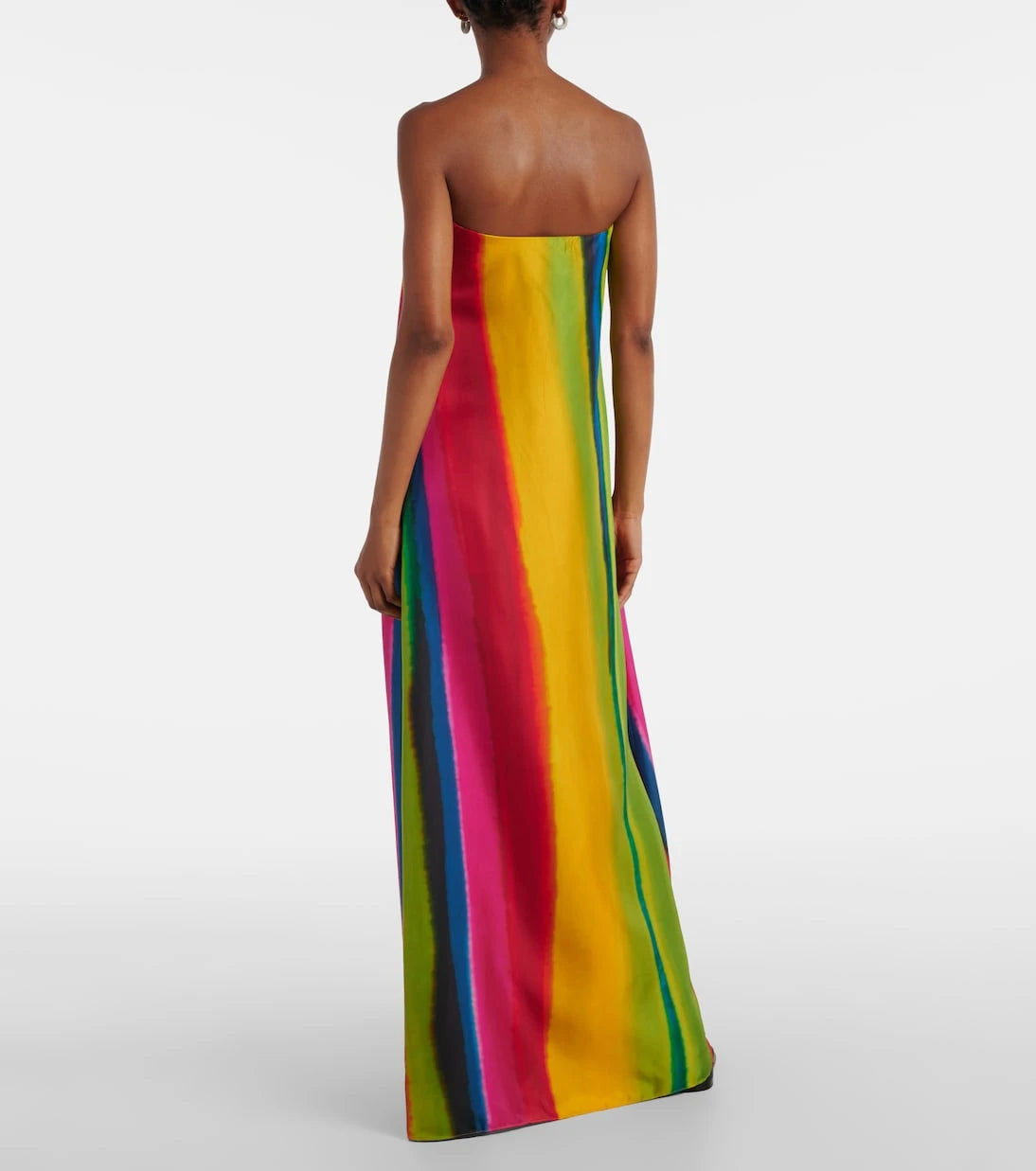 Christopher Esber - Aura striped silk satin maxi dress