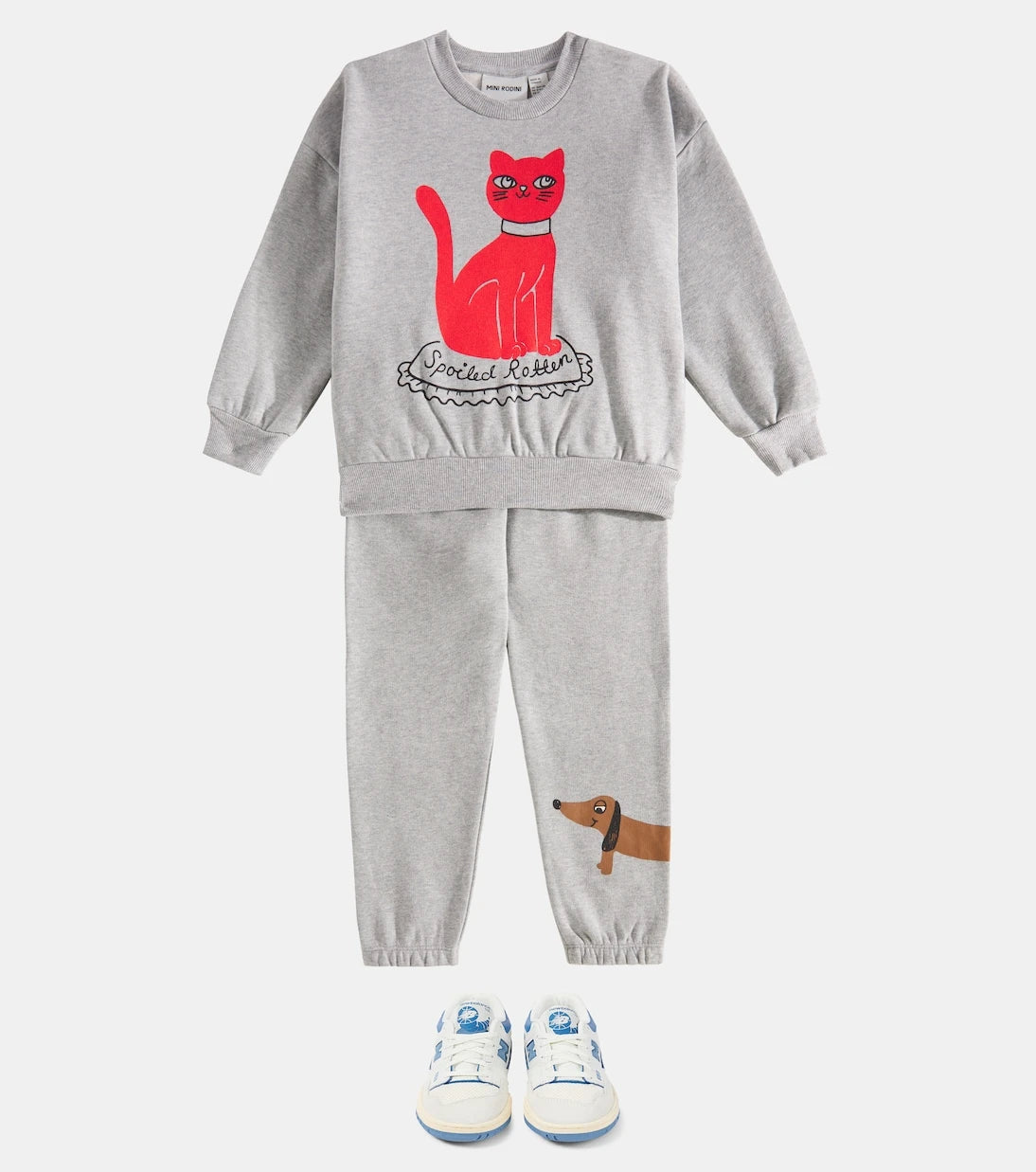 New Balance Kids - 550 leather sneakers