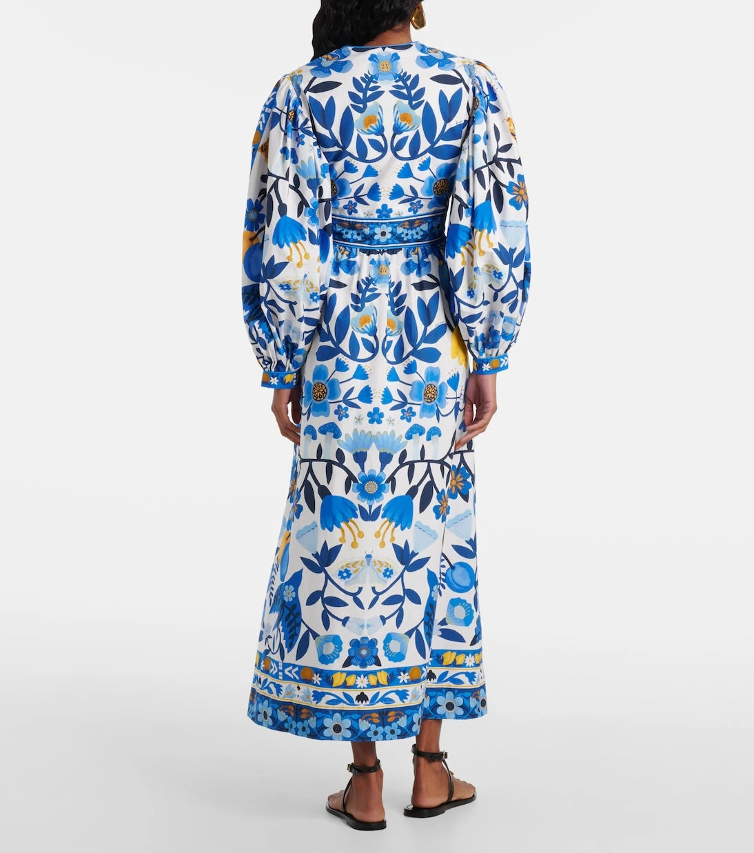 Farm Rio - Floral cotton maxi dress