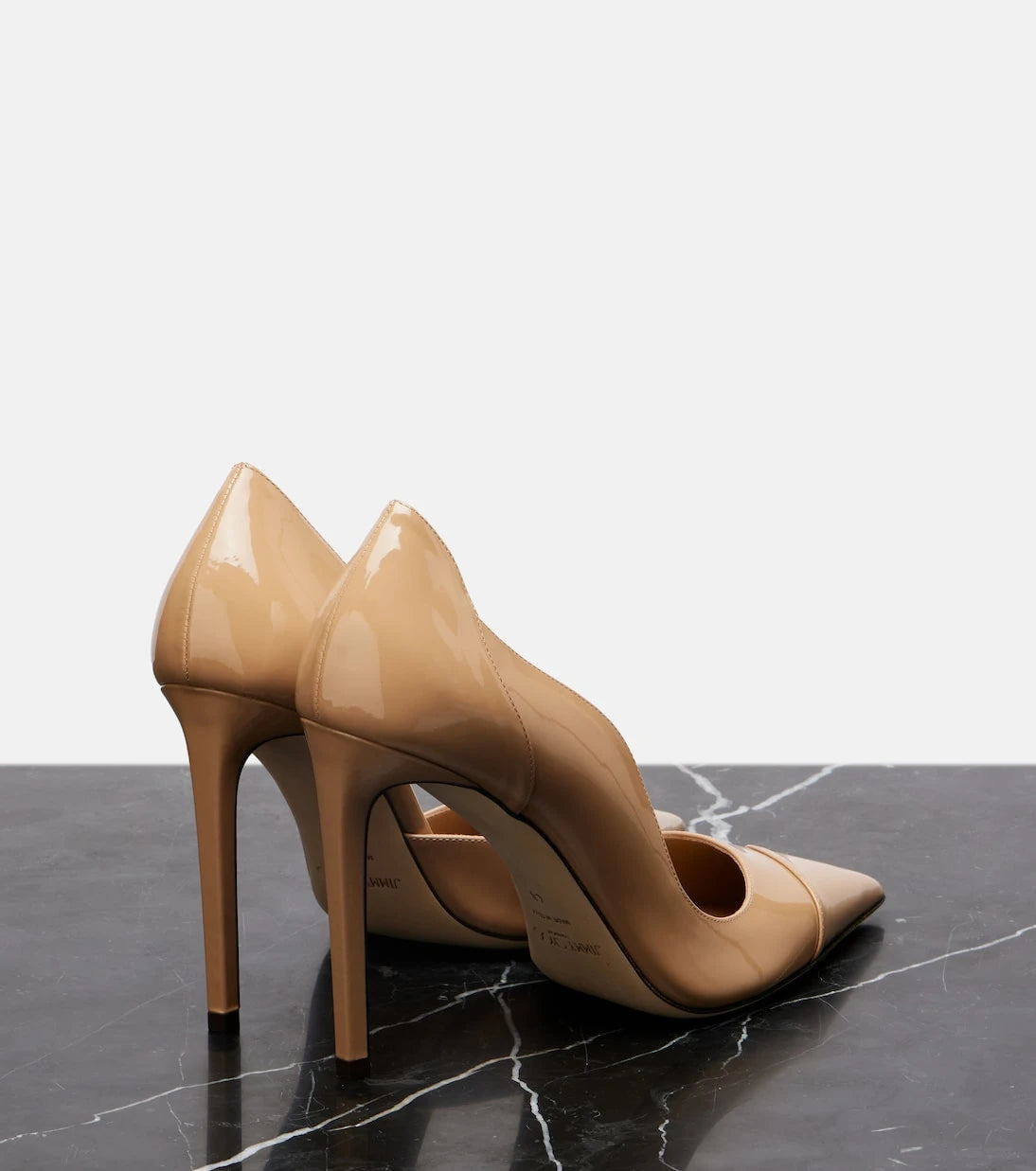 Jimmy Choo - Brigitte 100 patent leather pumps