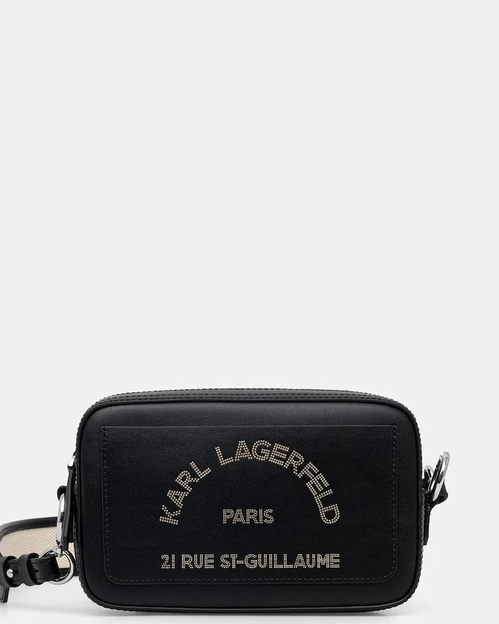 Karl Lagerfeld чанта crossbody дамска от кожа