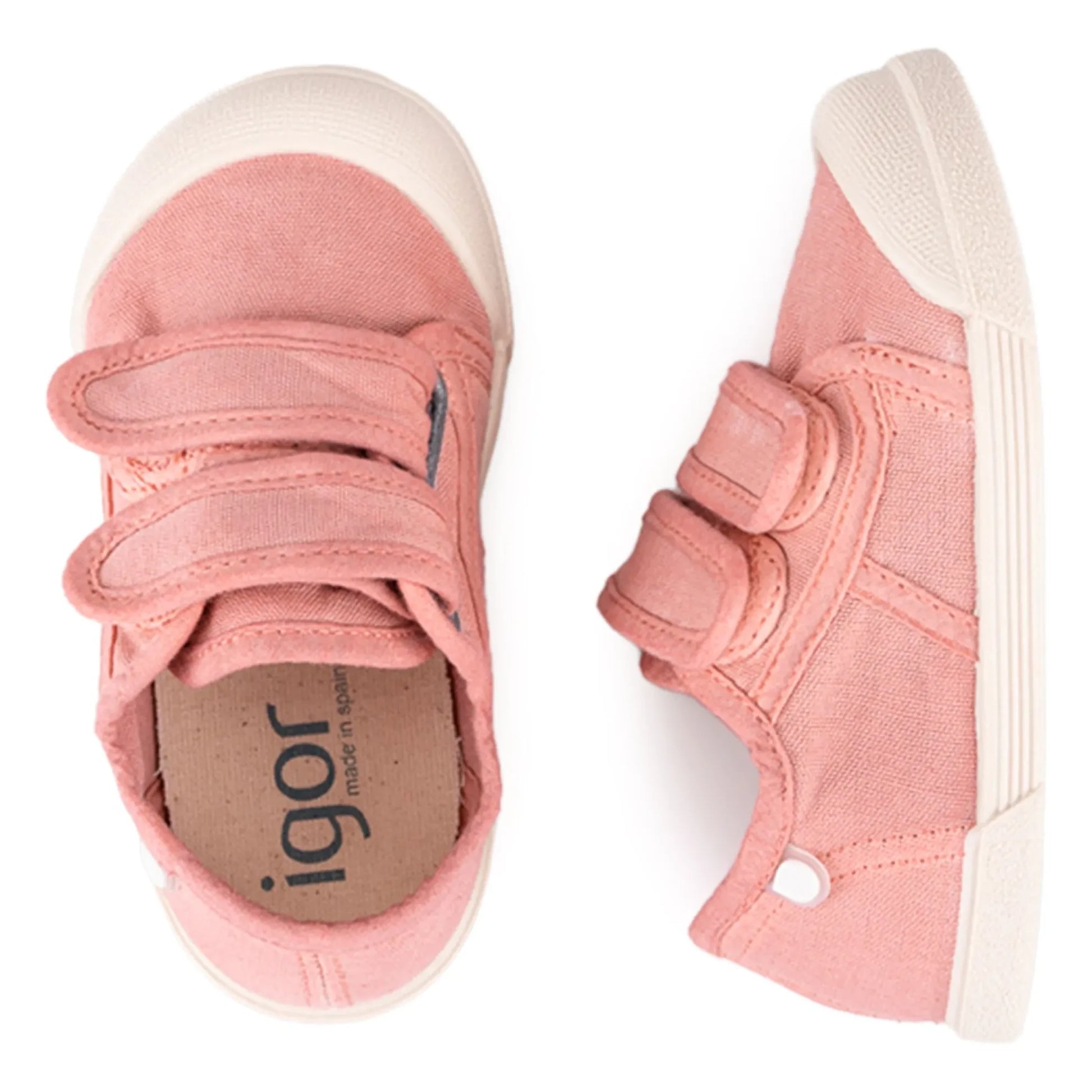 Igor - Lona Double Scratch Sneakers | Pale Pink