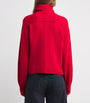 ME+EM Red Cashmere Snood Sweater