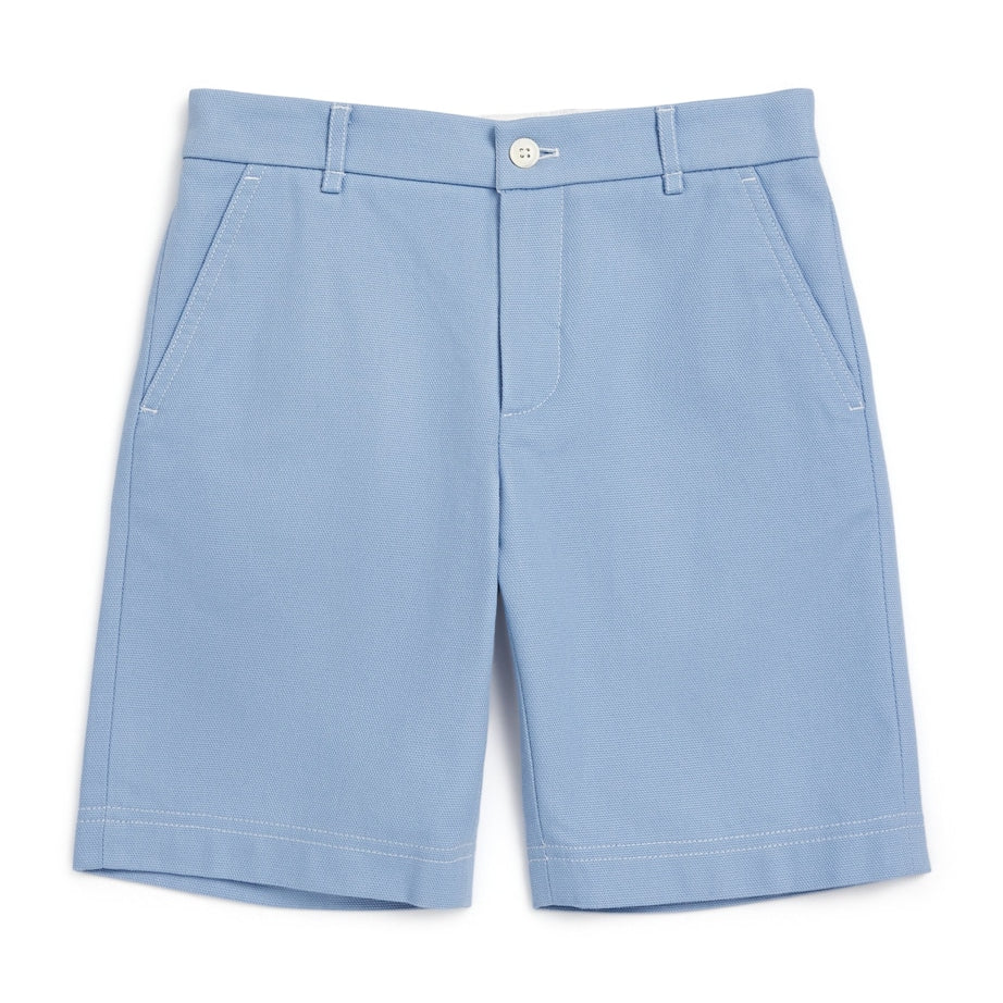 Thom Browne Kids Canvas Shorts (4-12 Years)