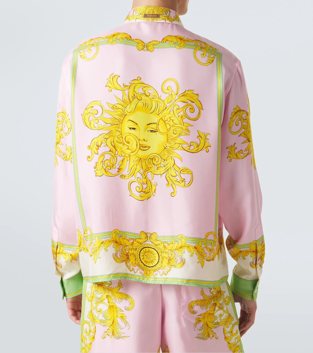 Versace - Printed silk shirt