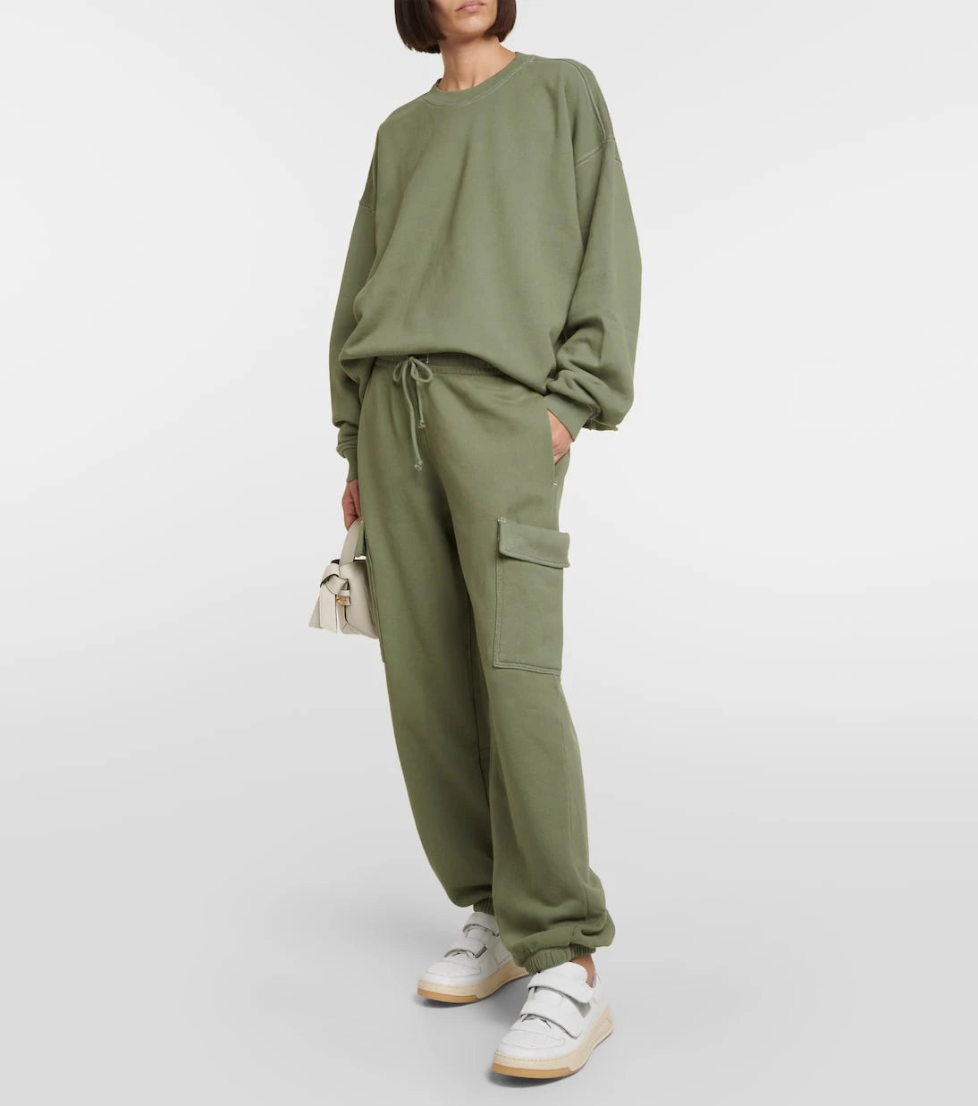 Velvet - Cargo cotton jersey sweatpants