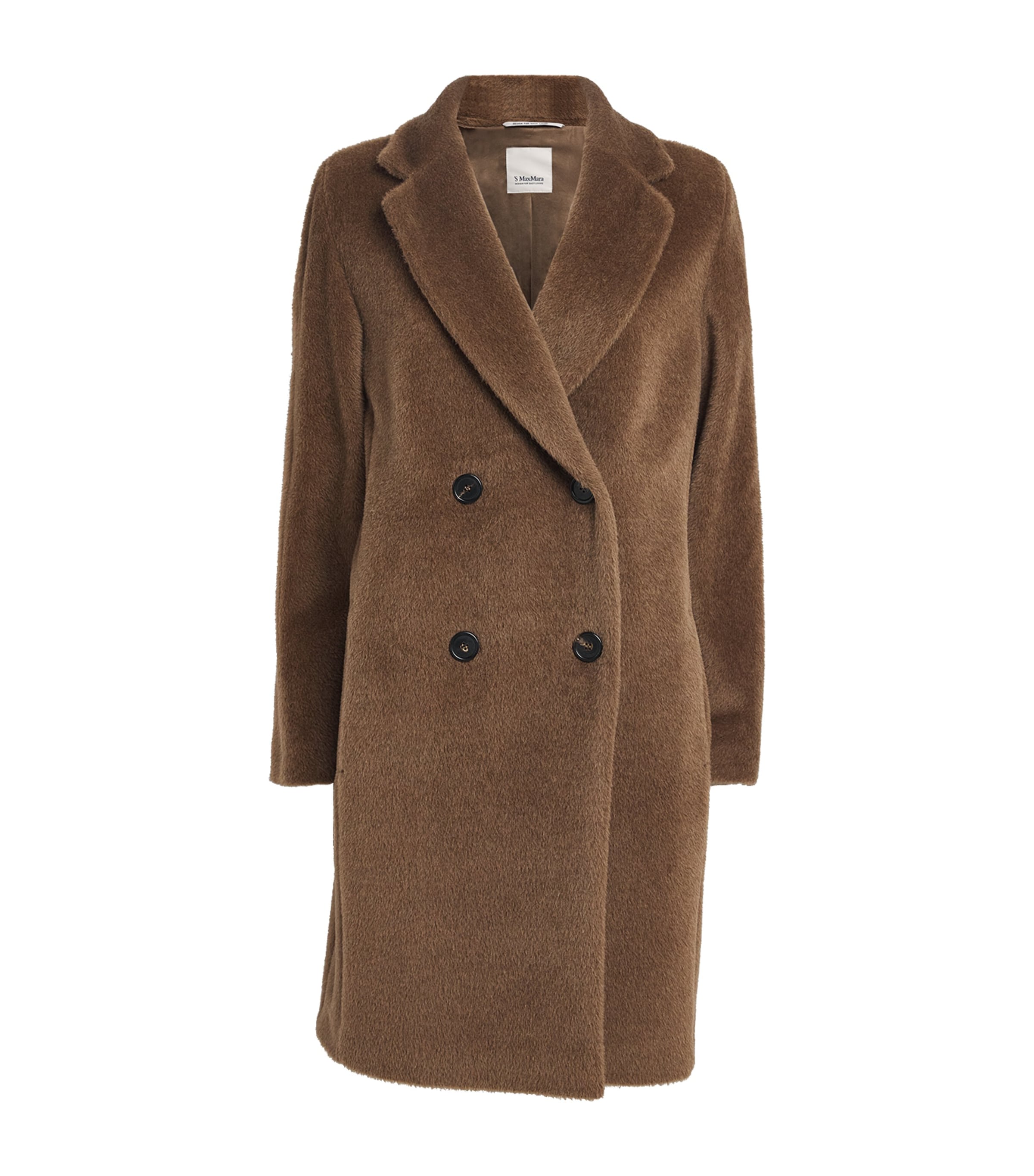 Beige Wool Pea Coat