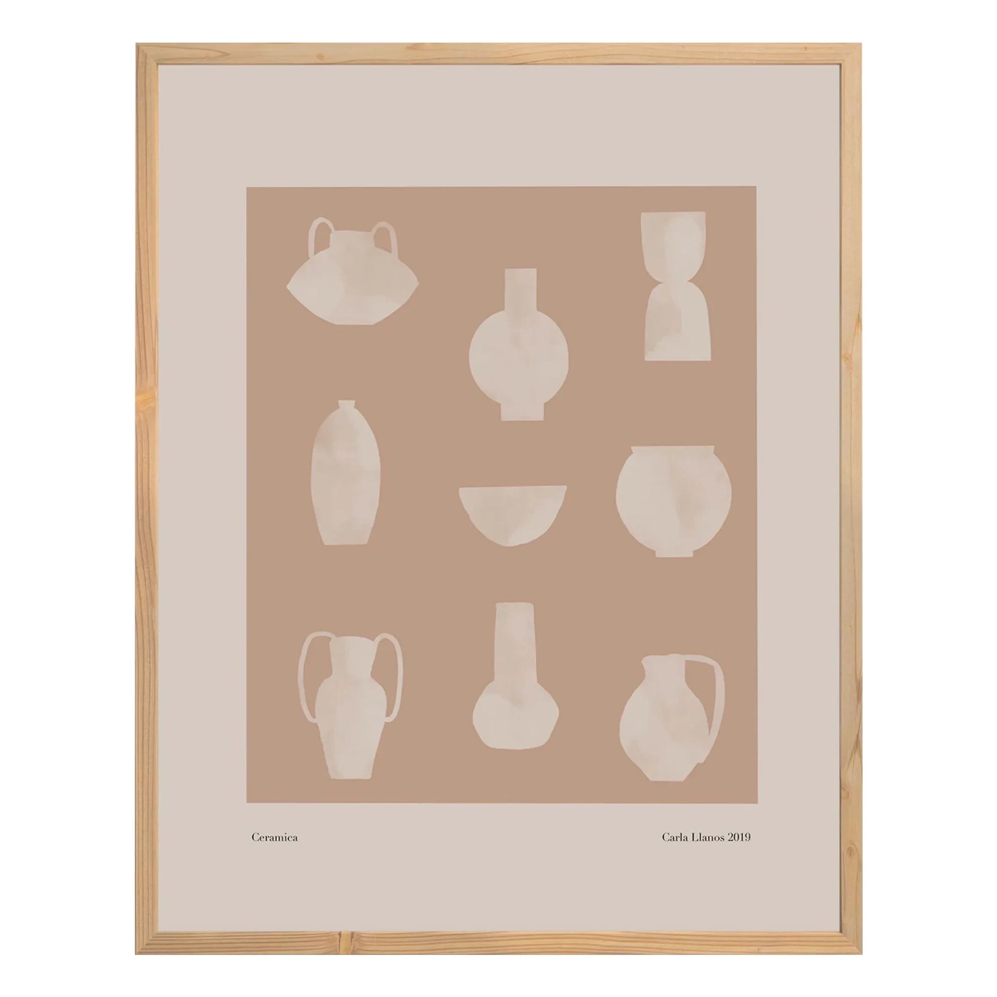 Carla Llanos - Ceramica Poster
