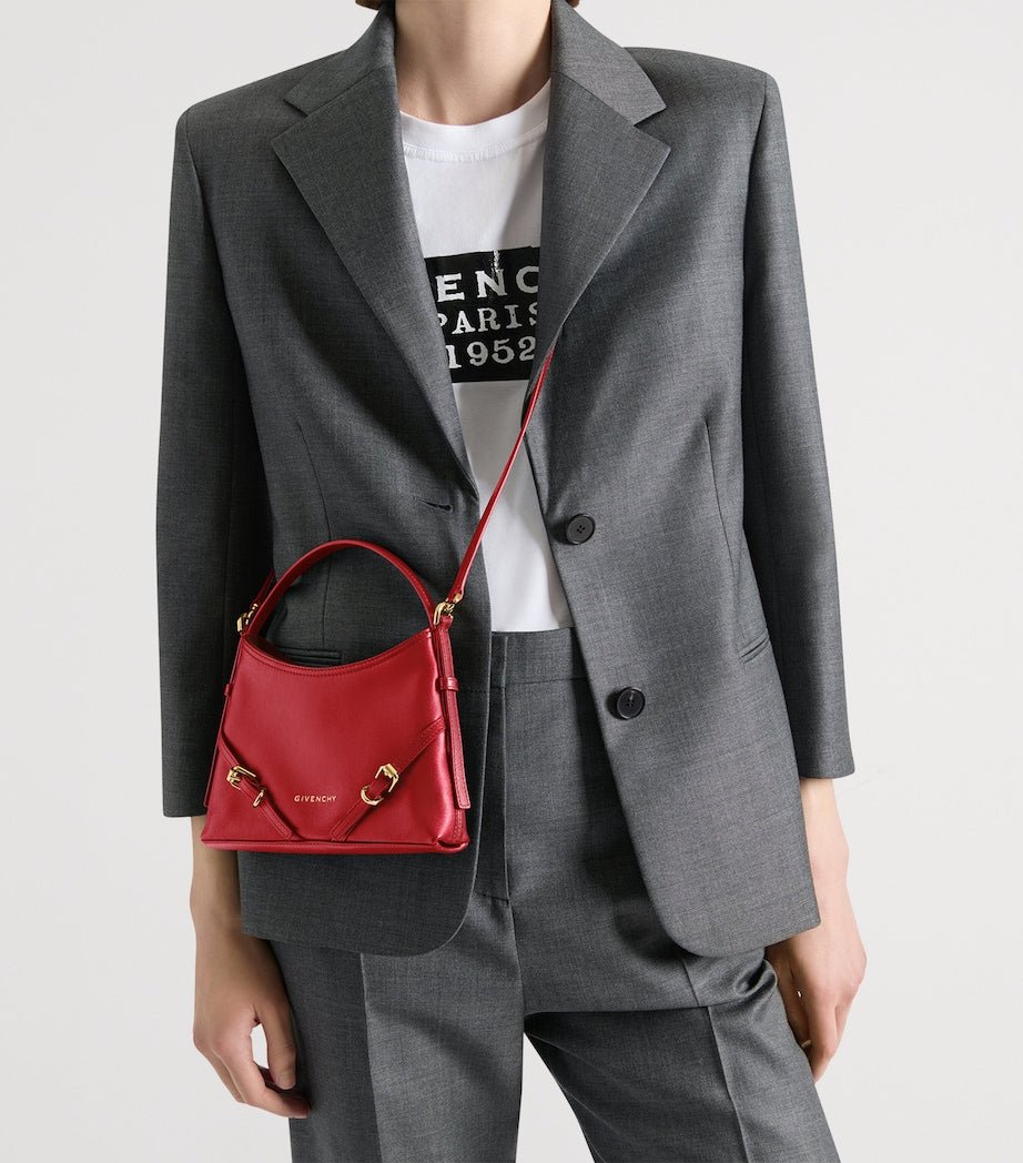 Givenchy Nano Leather Voyou Shoulder Bag