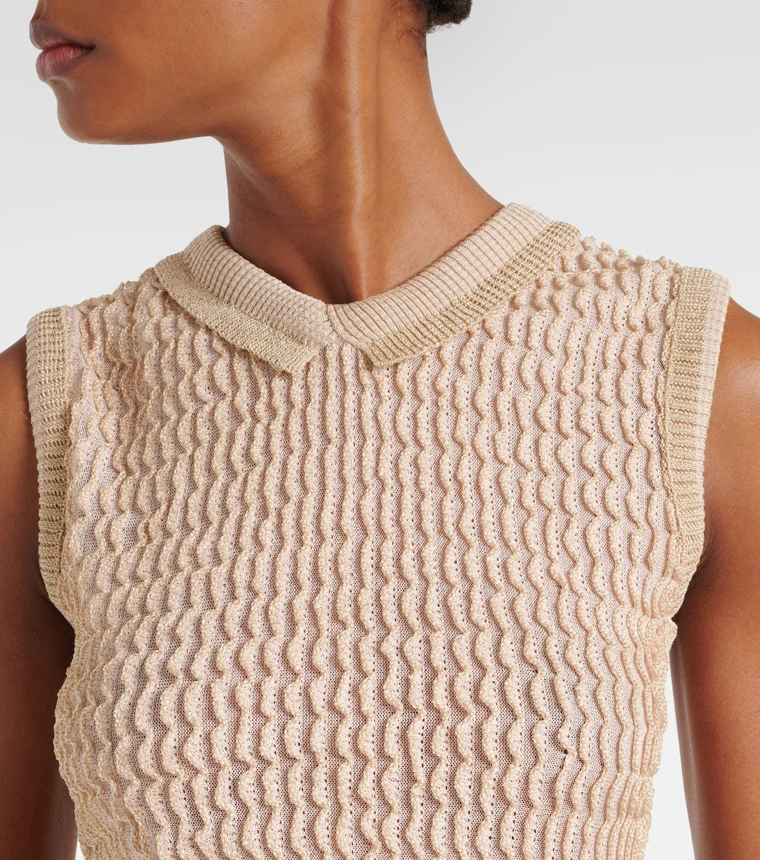 Maison Margiela - Ribbed-knit sweater vest